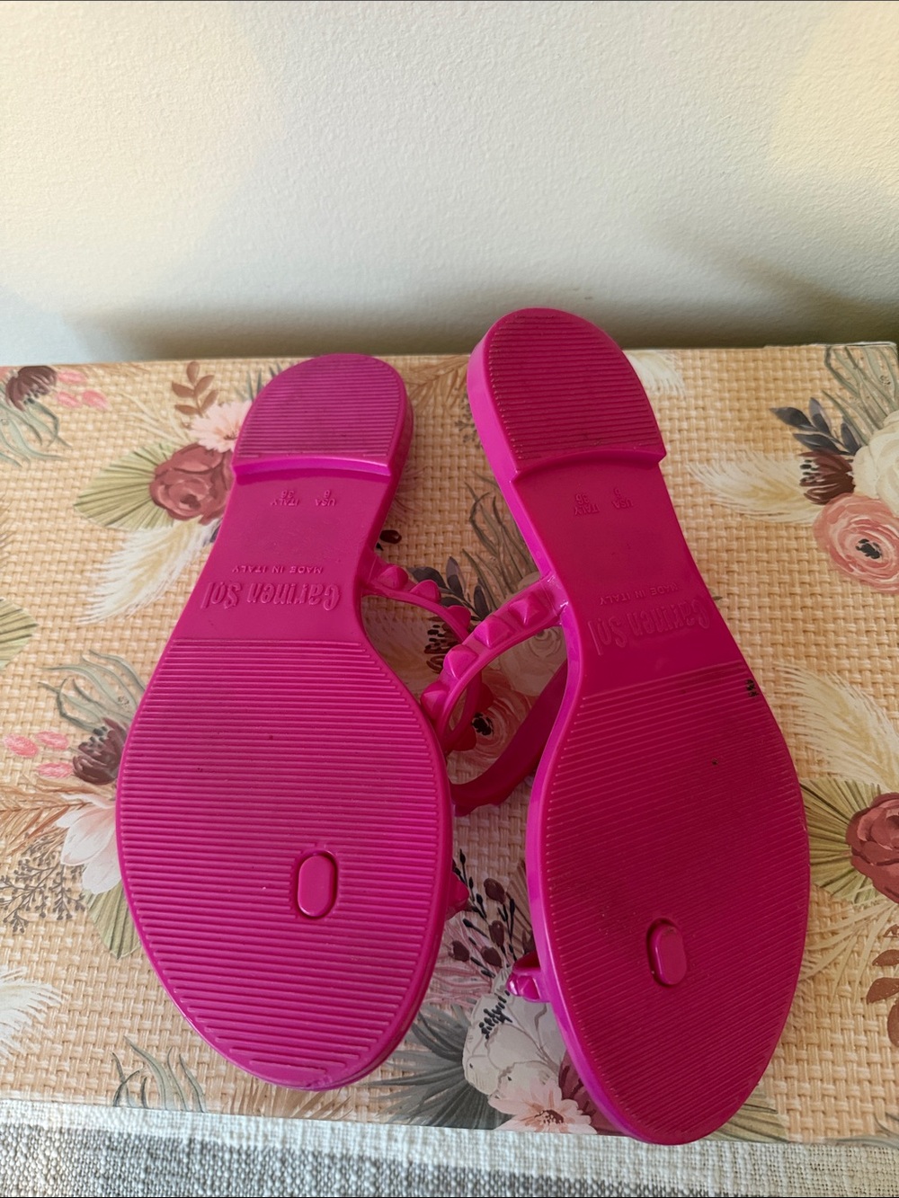 Carmen Sol jelly sandals - Picture 4 of 7